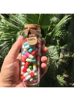 Generic Infmetry Capsule Message Valentines Day Gifts For Her Him Boyfriend Girlfriend Mom Mixed Color 90Pieces  - Image 2