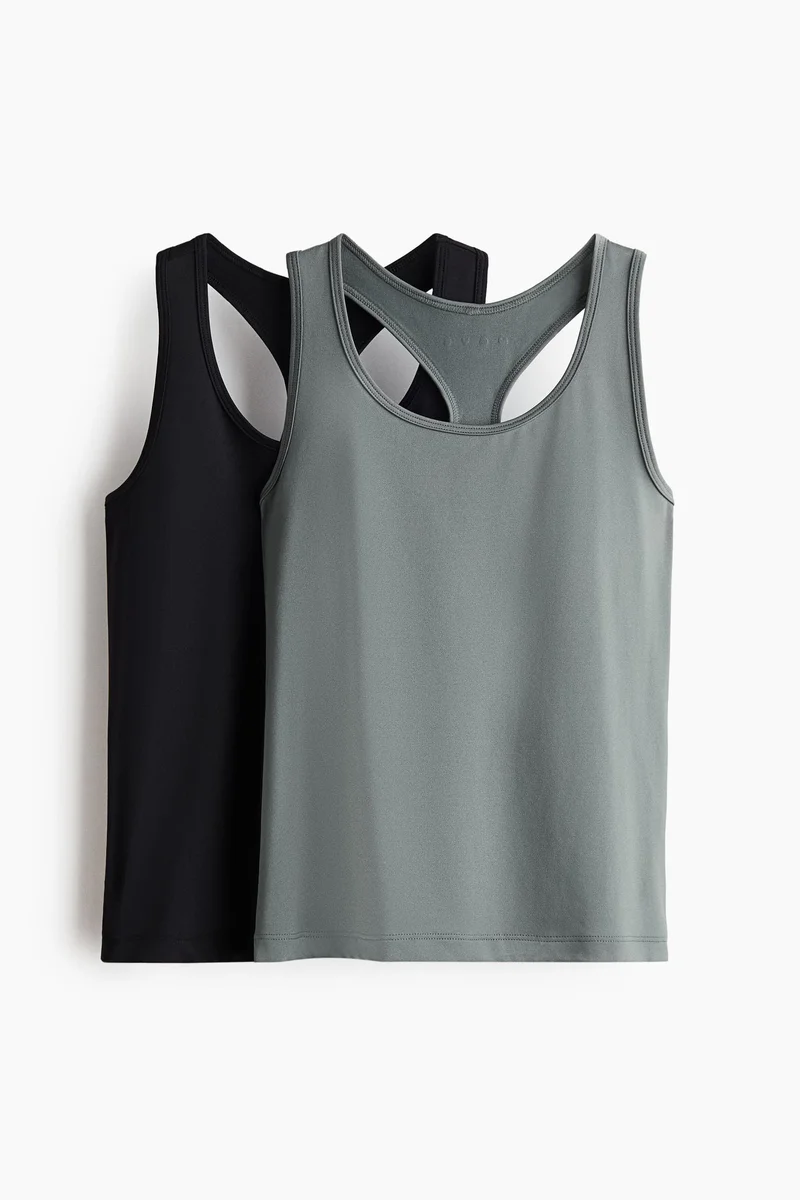 H&M 2-pack Sports vest tops with DryMove™