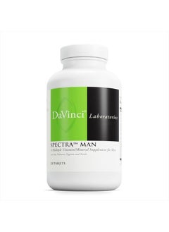 Davinci Labs Spectra Man - Dietary Supplement to Support Immune System Function and Men's Unique Needs - with Vitamins, Minerals, Amino Acids, Herbs, Digestive Enzymes and Fatty Acids - 120 Tablets  - Image 1