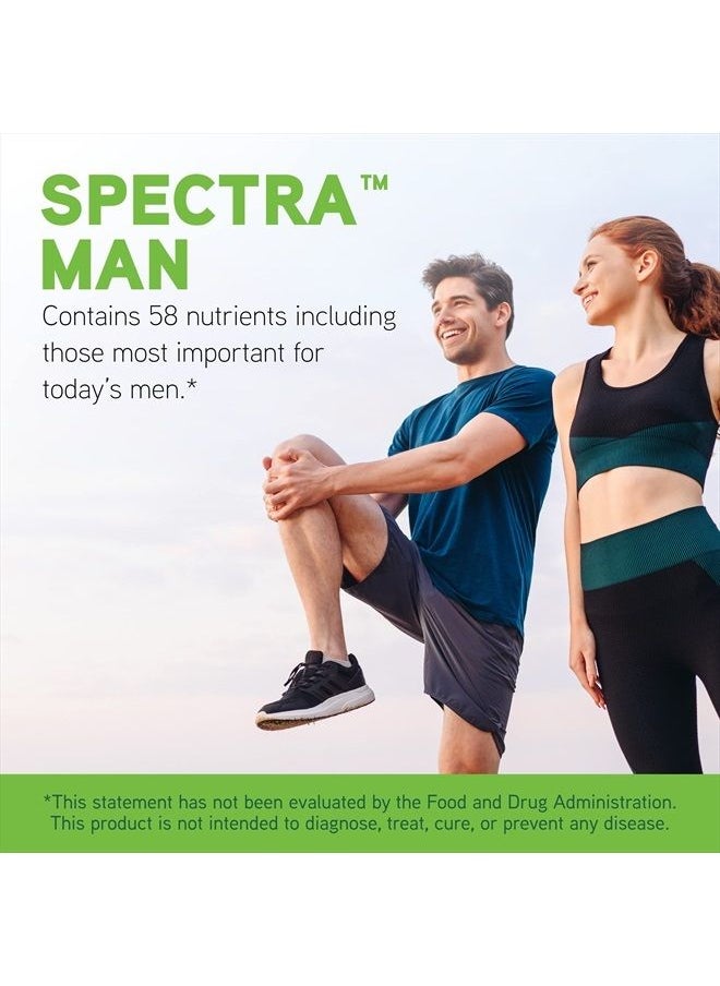 Davinci Labs Spectra Man - Dietary Supplement to Support Immune System Function and Men's Unique Needs - with Vitamins, Minerals, Amino Acids, Herbs, Digestive Enzymes and Fatty Acids - 120 Tablets  - Image 3