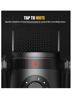 Maono Maonocaster PD400X USB/XLR Dynamic Microphone Gain Knob and Volume Control Studio Mic for Broadcast Recording Streaming Gaming Black  - Image 2