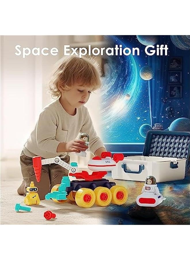 Generic - Space Toys Spaceship for Kids 3-5, Boys Space Shuttles W/ Astronauts Robots, Outer Space Building Set, Universe Adventure STEM Science Kit, Learning Gift for 4 6 7 8 Years Old Girl Child - Image 1