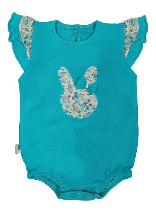 Baby Girls set of 3 Blouse playsuit with macthing skirt and headband