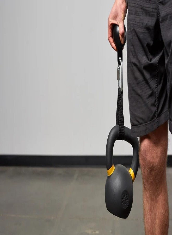 OBLO مقابض OBLO Cannonball لتمارين السحب وتقوية العضلات، أسود، طقم من قطعتين - Image 2