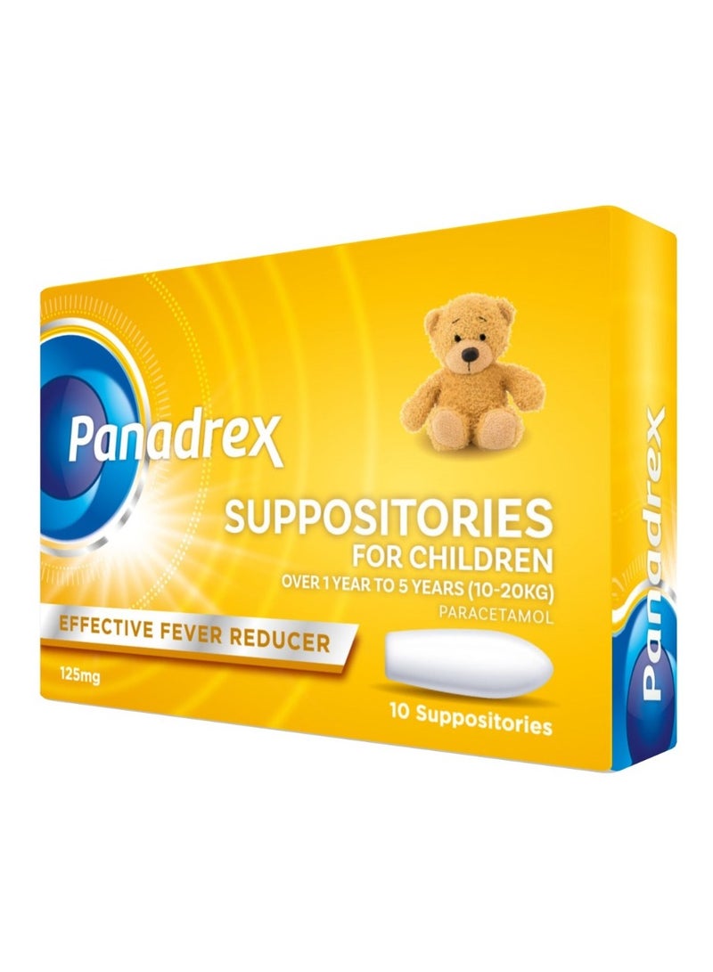 PANADREX Panadrex 125Mg Suppository 10'S 