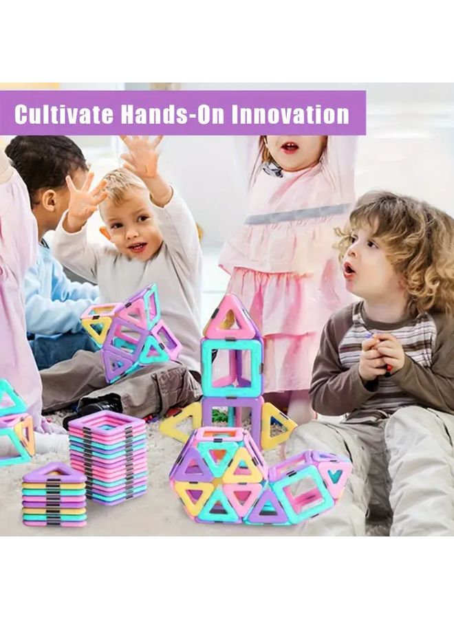 50Pcs Magnetic Building Blocks Big Size STEM Educational Construction Toys Kids Gifts - Image 5