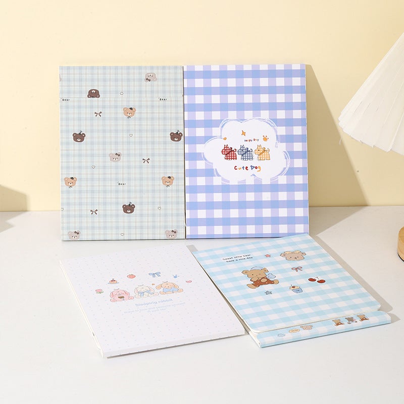 Binhongjia Cartoon Full-Screen Paper Mirror Student Ladies Copperplate Foldableing Table Mirror Makeup Mirror Portable Ultra-Thin Beauty Mirror - Image 3