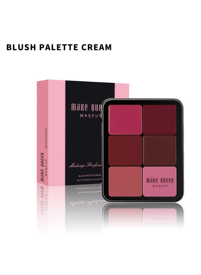 ميك كوين ميك اب باليت احمر خدود 12 لون - Image 1