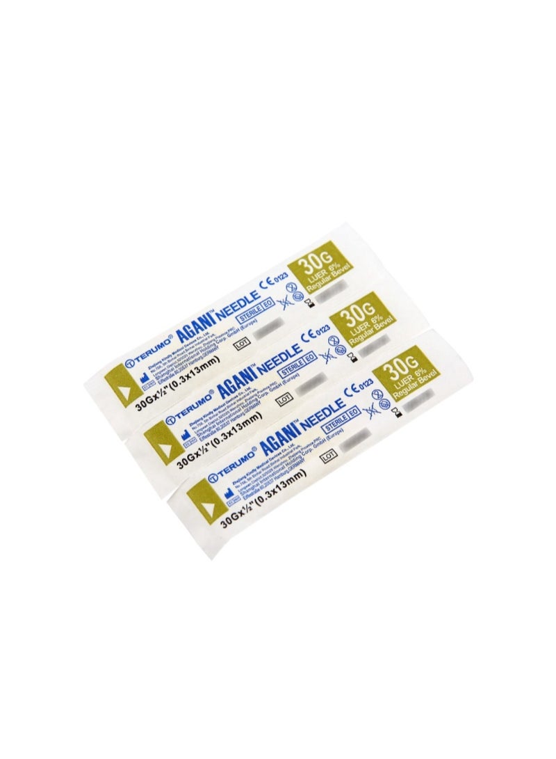 TERUMO Disposable Needle 30G × 1/2" (0.3 × 13 mm) - Image 2