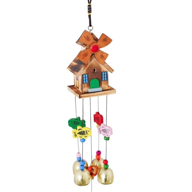 Ekhasa Ekhasa Positive Energy Aluminium Wind Chimes for Home Balcony Outdoor Garden Decoration Windchimes Bells for Vastu Feng Shui Serene Music Sound Positive Vibes Deep Tone Windchime for Gift  - Image 1
