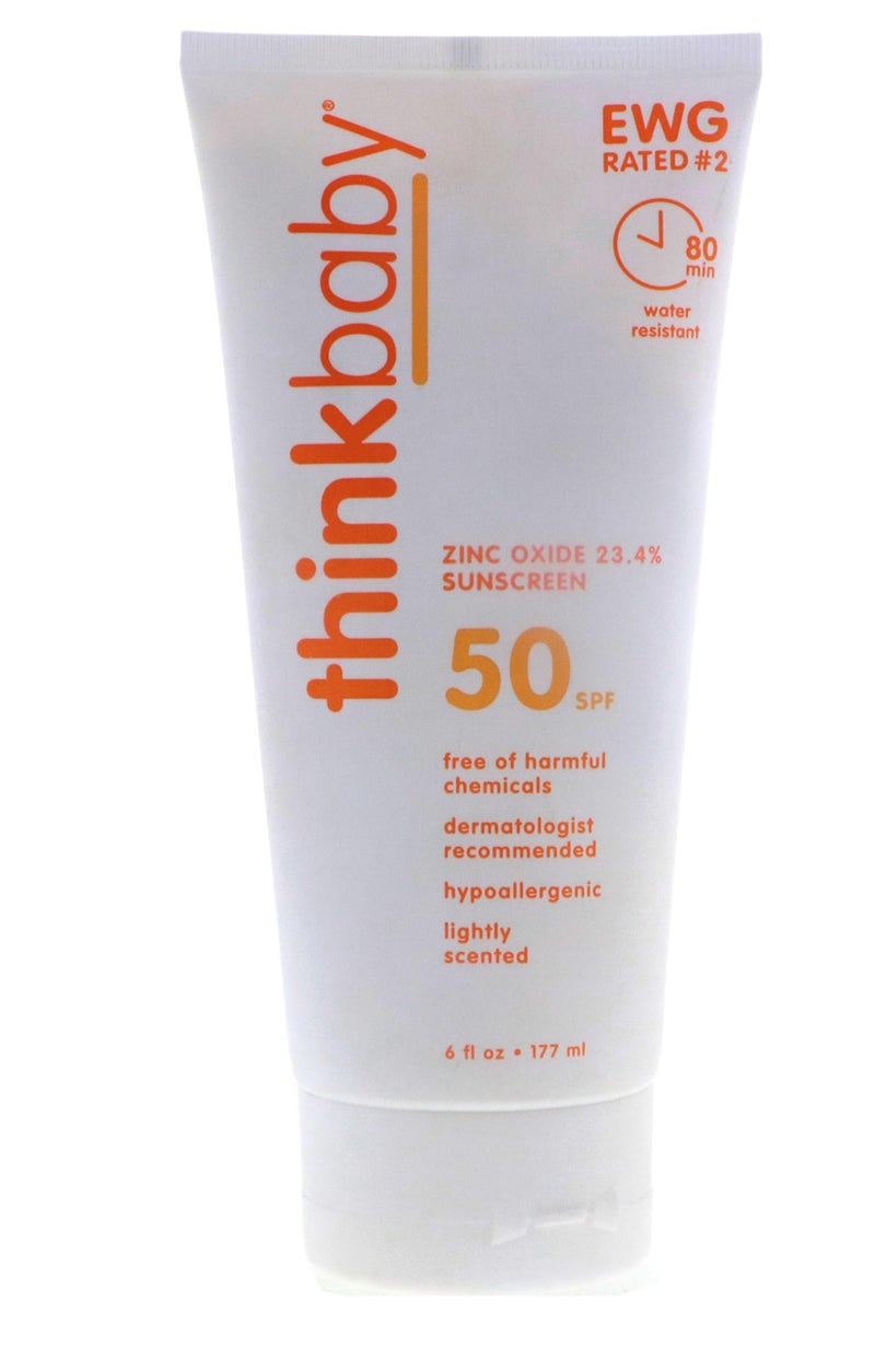 Thinkbaby Sunscreen - Safe - Baby - SPF 50 Plus - 6 oz - Image 2
