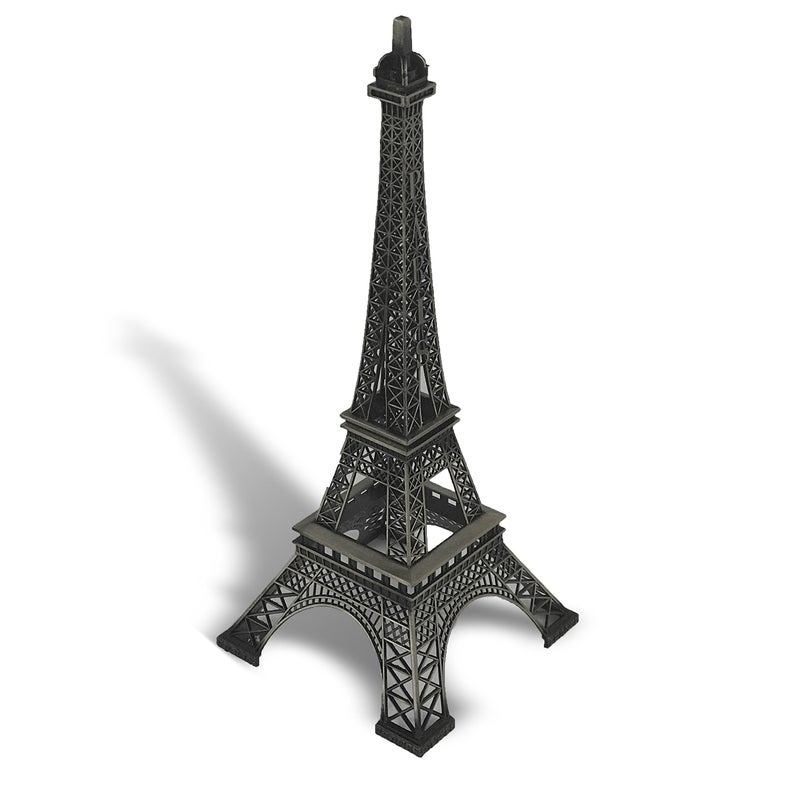 allgala allgala 19 Inch 48CM Eiffel Tower Statue Decor Alloy Metal-Black (EF19-86192)  - Image 2