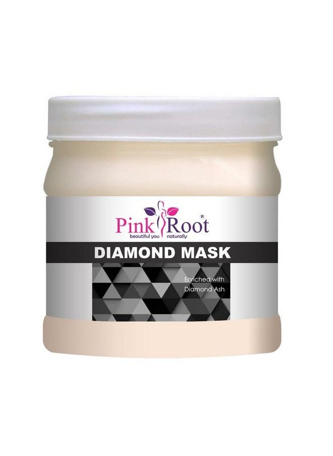 Pink Root - Diamond Mask 500Gm With Garlic Hair Mask 500Gm - Image 1