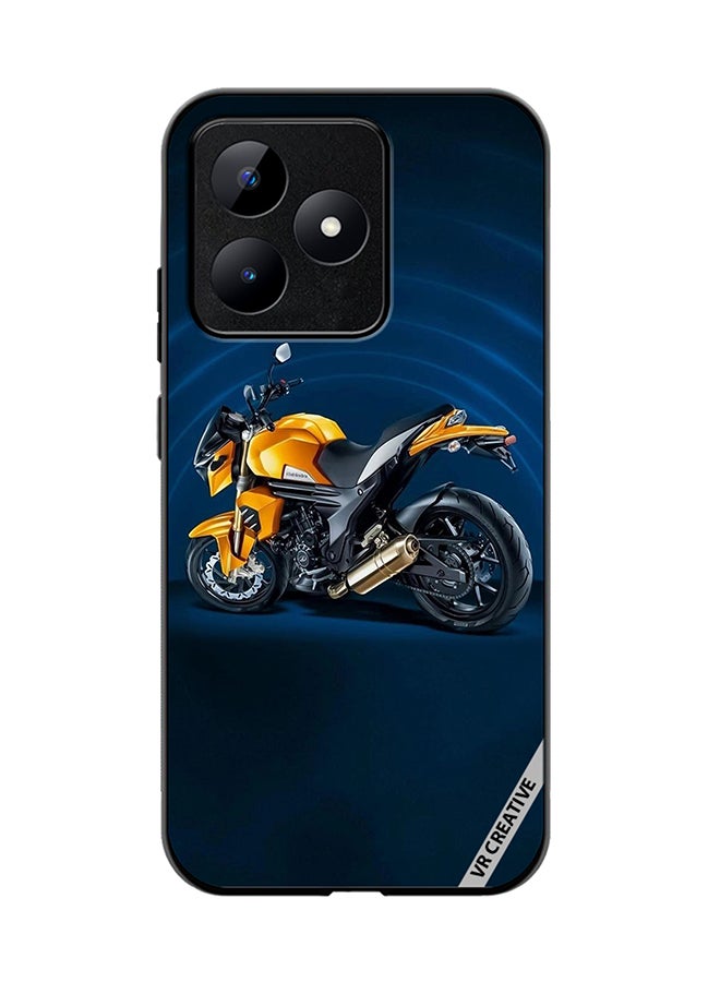 VR CREATIVE Protective Case Cover For Realme C53 Bike Design Multicolour - Image 1