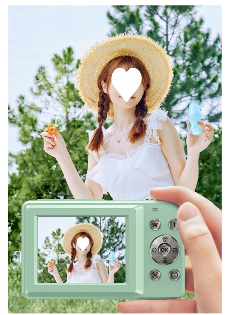 Digital Camera, Autofocus UHD 4K Vlogging Camera with 32GB Card, 44MP 16X Digital Zoom Digital Camera
