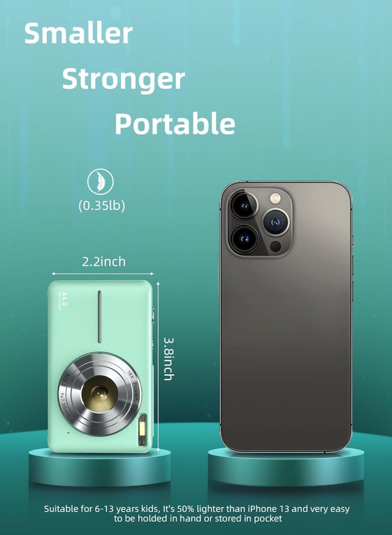 Generic Digital Camera, Autofocus UHD 4K Vlogging Camera with 32GB Card, 44MP 16X Digital Zoom Digital Camera - Image 2