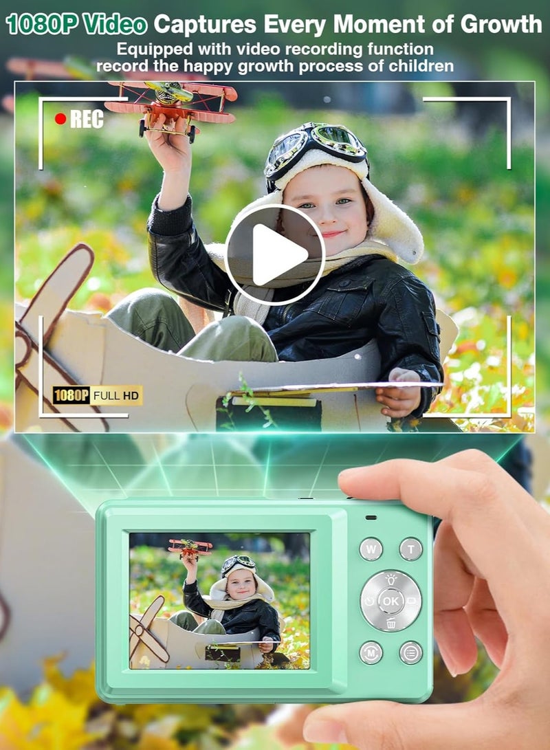 Digital Camera, Autofocus UHD 4K Vlogging Camera with 32GB Card, 44MP 16X Digital Zoom Digital Camera - Image 3