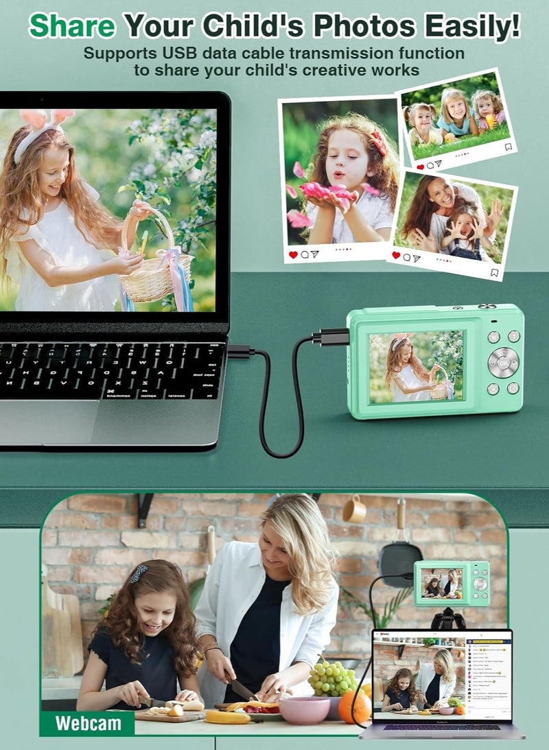 Digital Camera, Autofocus UHD 4K Vlogging Camera with 32GB Card, 44MP 16X Digital Zoom Digital Camera - Image 4