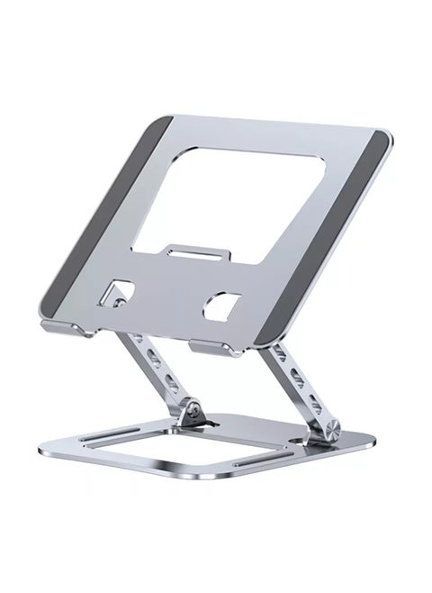 Foldable Laptop Stand with Cooling Function | 10-17" Laptops | Silver