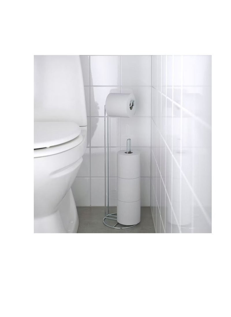 Generic - Toilet roll stand, zinc plated - Image 1