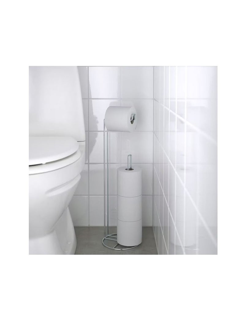 Generic - Toilet roll stand, zinc plated - Image 1