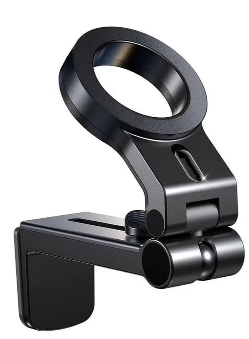 فيسوس حامل هاتف مغناطيسي للسيارة والطائرة لهاتف iPhone 16 Pro Max يدور 360 درجة، حامل عالمي، تصميم قابل للتعديل بدون استخدام اليدين للسفر - Image 1