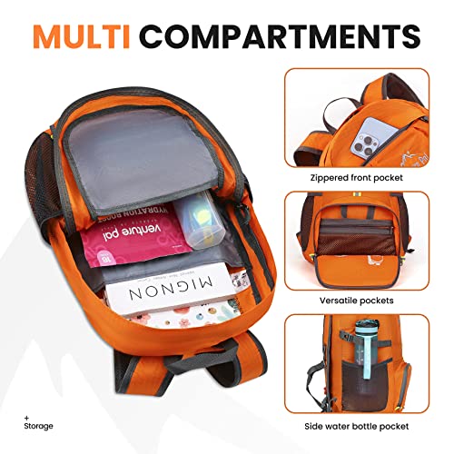Venture Pal 35L Ultralight Lightweight Packable Foldable Travel Camping Hiking Outdoor Sports Backpack Daypack - Image 2
