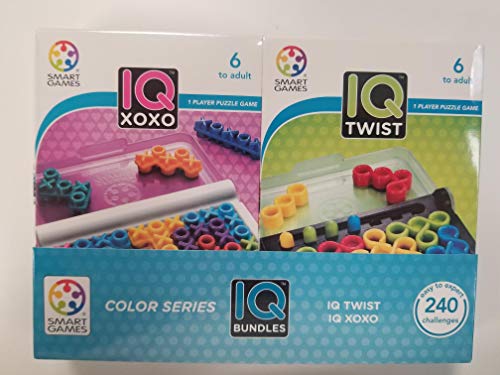 SmartGames IQ Bundles Color Series IQ Twist IQ XOXO 240 Challenges for Ages 6Adult - Image 5