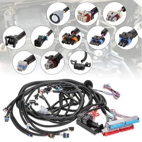ROADGIVE LS Swap Standalone Harness with 4L60E Transmission, Engine Wiring Harness Compatible with 1997-2006 GM DBC LS1 4.8 5.3 6.0 Vortec Engines Drive by Cable 4L60E - Image 2