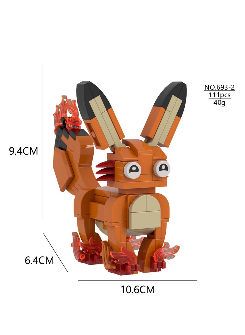 General 621 Pcs Palworld Anime Characters Building Block Set  - Image 4