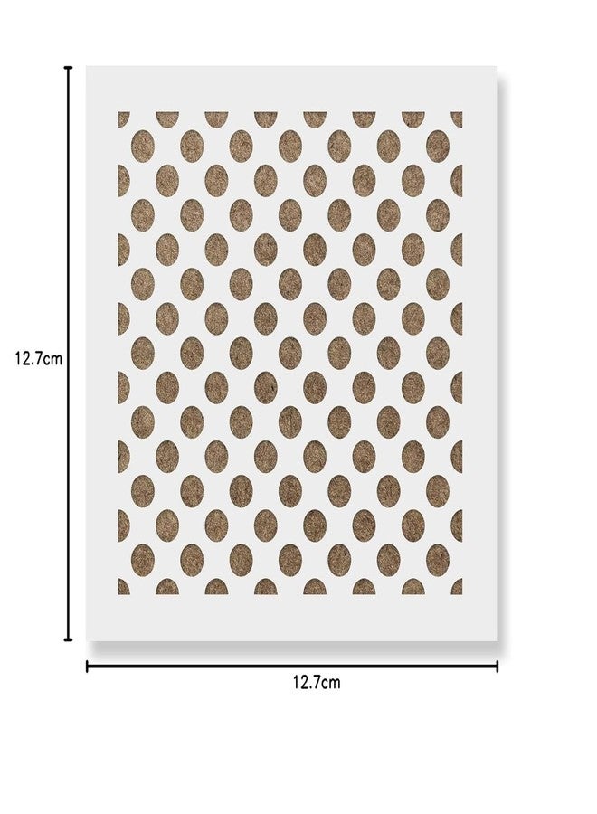 Devasya Crafts Polkadot Cookie Stencil Template - Reusable & Durable Food Safe Stencils for Cookies and Baking - Image 2