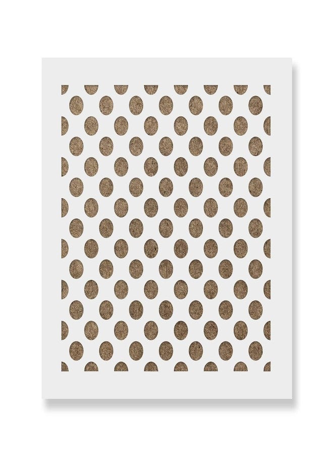 Devasya Crafts Polkadot Cookie Stencil Template - Reusable & Durable Food Safe Stencils for Cookies and Baking - Image 1