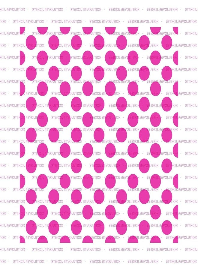 Devasya Crafts Polkadot Cookie Stencil Template - Reusable & Durable Food Safe Stencils for Cookies and Baking - Image 5