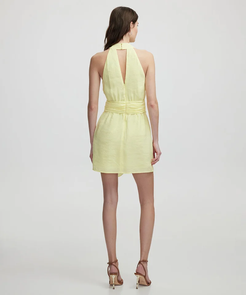 Ipekyol  Halter Neck Mini Dress for Women | Best Price UAE