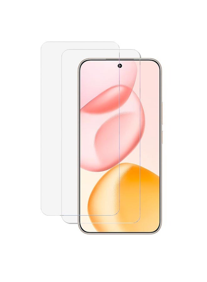 SanHu 2 Piece Pack for Honor 400 Screen Protector - Full Coverage Delicate Touch Tempered Glass Screen Protector for Honor 400，Clear - Image 1
