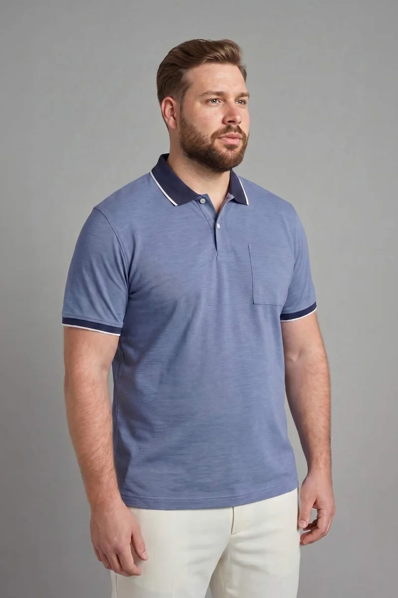 ديفاكتو Regular Fit Short Sleeve Polo T-Shirt
