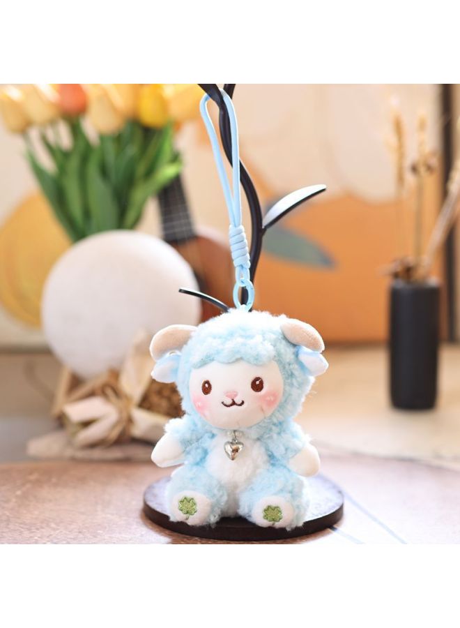 Sheep Toy Trendy Cute Little Sheep Plush Toy Doll Keychain Bag Accessory Stuffed Animal Doll - Image 1