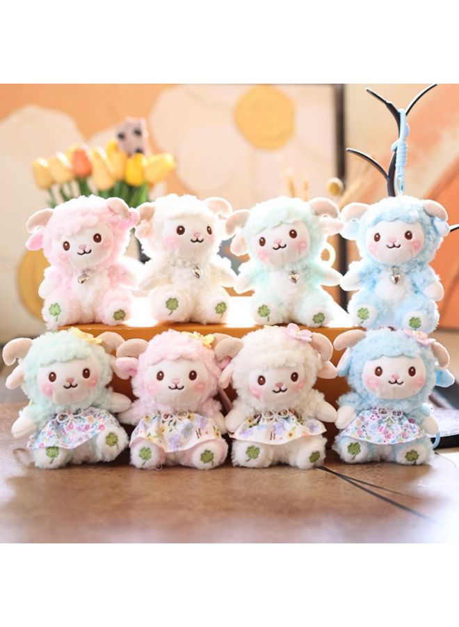 Sheep Toy Trendy Cute Little Sheep Plush Toy Doll Keychain Bag Accessory Stuffed Animal Doll - Image 4