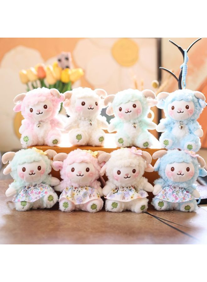 Sheep Toy Trendy Cute Little Sheep Plush Toy Doll Keychain Bag Accessory Stuffed Animal Doll - Image 2