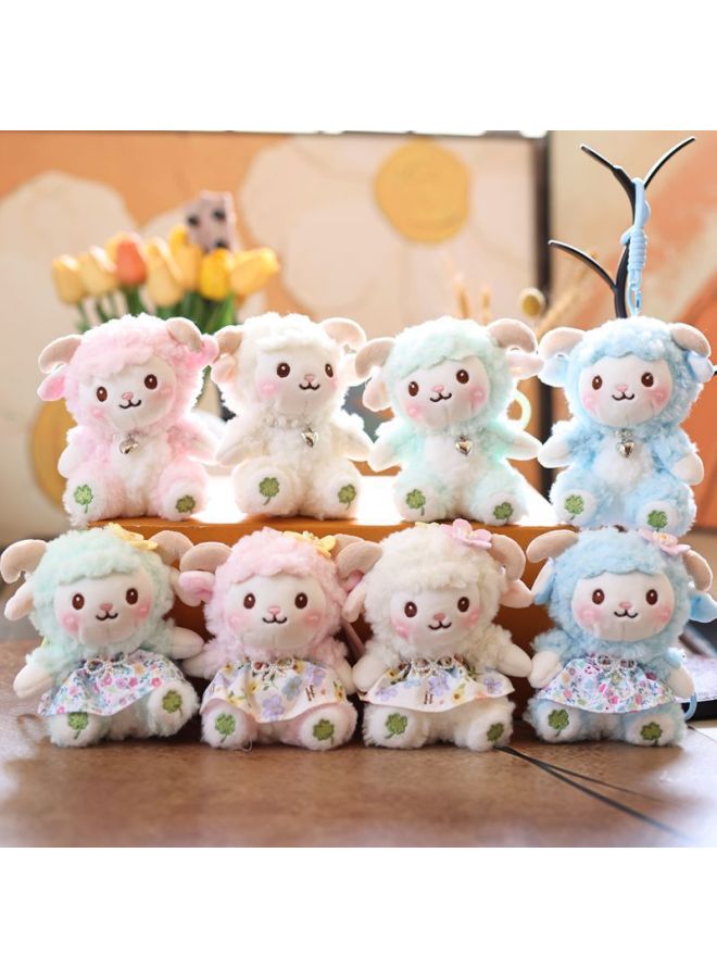 Sheep Toy Trendy Cute Little Sheep Plush Toy Doll Keychain Bag Accessory Stuffed Animal Doll - Image 3
