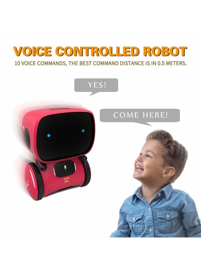 98K Kids Robot Toy, Smart Talking Robots, Gift for Boys and Girls Age 3+, Intelligent Partner and Teacher, with Voice Controlled and Touch Sensor, Singing, Dancing, Repeating - Image 3