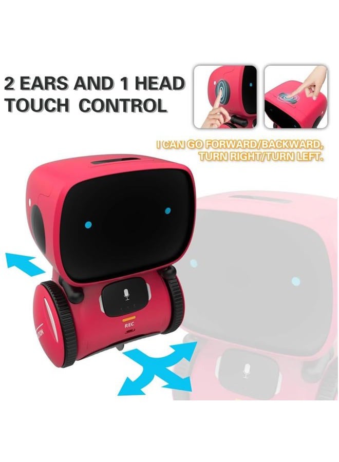 98K Kids Robot Toy, Smart Talking Robots, Gift for Boys and Girls Age 3+, Intelligent Partner and Teacher, with Voice Controlled and Touch Sensor, Singing, Dancing, Repeating - Image 2