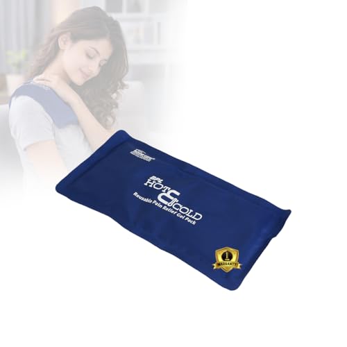 BPL Medical Technologies Reusable Hot and Cold Ice Pack for Pain Relief | Soft and Flexible Gel for Injuries and Pain Relief | Cold Ice Gel Pack for Shoulders, Knee, Back, Neck - Image 1