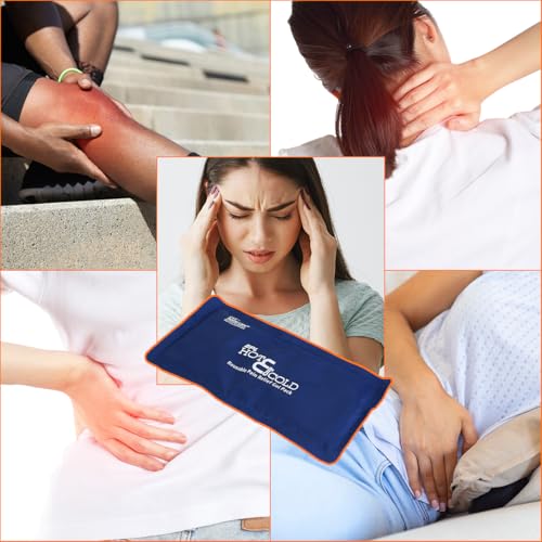 BPL Medical Technologies Reusable Hot and Cold Ice Pack for Pain Relief | Soft and Flexible Gel for Injuries and Pain Relief | Cold Ice Gel Pack for Shoulders, Knee, Back, Neck - Image 5