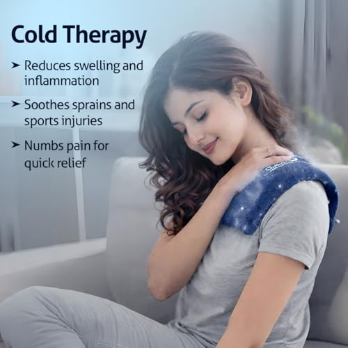 BPL Medical Technologies Reusable Hot and Cold Ice Pack for Pain Relief | Soft and Flexible Gel for Injuries and Pain Relief | Cold Ice Gel Pack for Shoulders, Knee, Back, Neck - Image 3