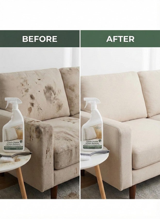 NOYATECH Couch Cleaner and Stain Remover Spray – Professional Strength, Multi-Surface Fabric and Upholstery Cleaner – Pet-Safe, Non-Toxic, Quick-Drying for Couches, Sofas & Car Interiors. - Image 4