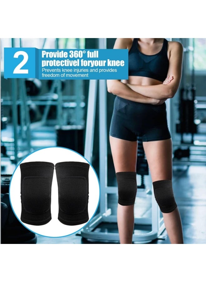 Plan A 1 Pair Soft Foam Knee Pads Shockproof – Comfortable Elastic Support for Men, Women & Kids – Suitable for Volleyball, Running, Dance, Yoga, Tennis, Football, Mountaineering, Gym and More  - Image 5