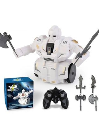 Combat Battle Robot RC with Full Function, Music, 2.4 GHz, and Auto Demo, Futuristic Remote Control Toy for Thrilling Battles and Music, Synced Action - pzsku/Z6DE4E20D8335AC6A1613Z/45/_/1691572502/6f154dfd-225d-4bbe-bcee-99f374fb0e6a