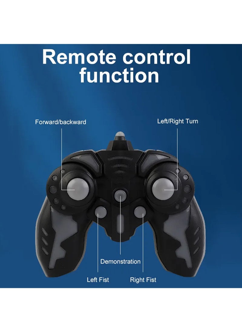 Swift - Combat Battle Robot RC with Full Function, Music, 2.4 GHz, and Auto Demo, Futuristic Remote Control Toy for Thrilling Battles and Music, Synced Action - Image 1