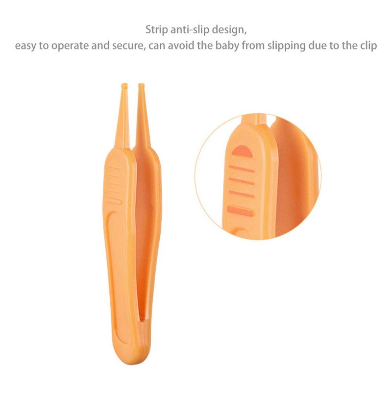Onwon 4 Pieces Nose Cleaning Tweezers Safe and Effective Clip Care Ear Nose Navel Clean Tool Nipper Plier Pincet Forceps - Image 4